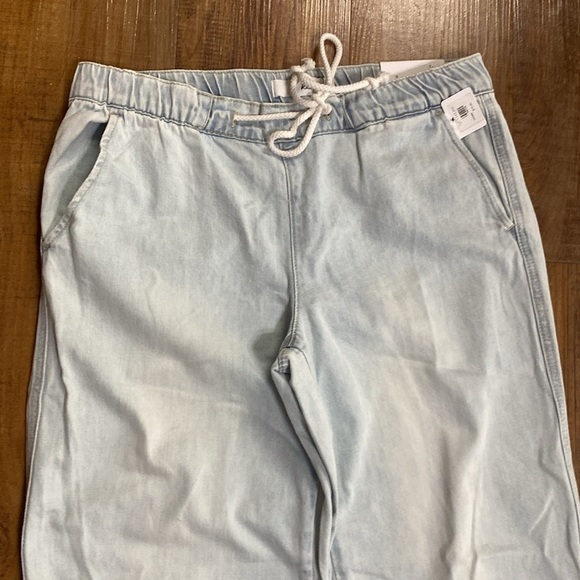 KanCan so sweet drawstring wide leg light wash jeans size 7 NWT - Picture 5 of 9